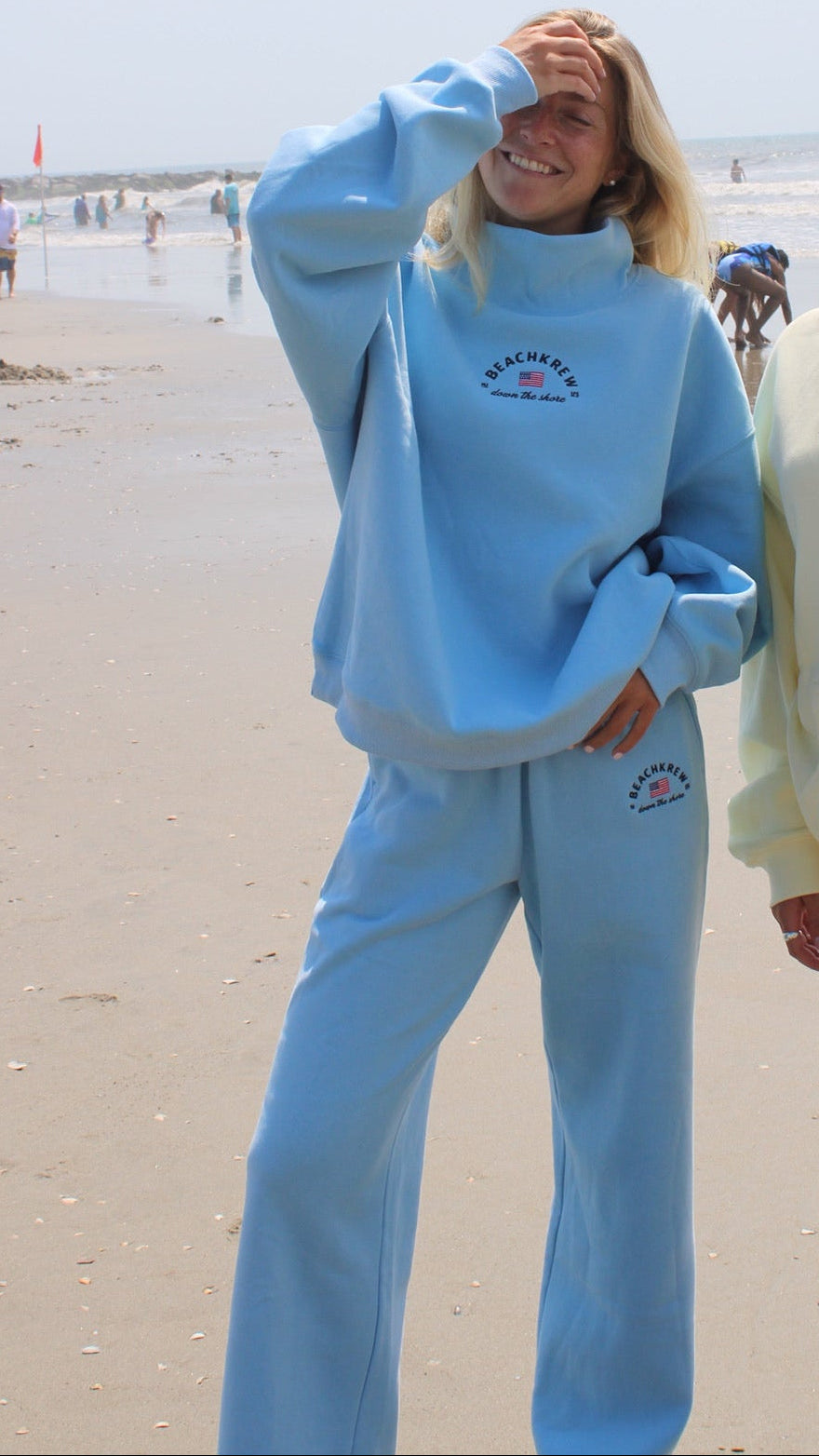 DOWN THE SHORE USA HERITAGE WIDE LEGS - SEASIDE