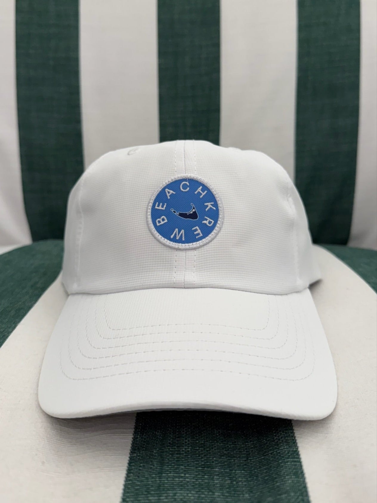 ISLAND PATCH BREEZE HAT - WHITE