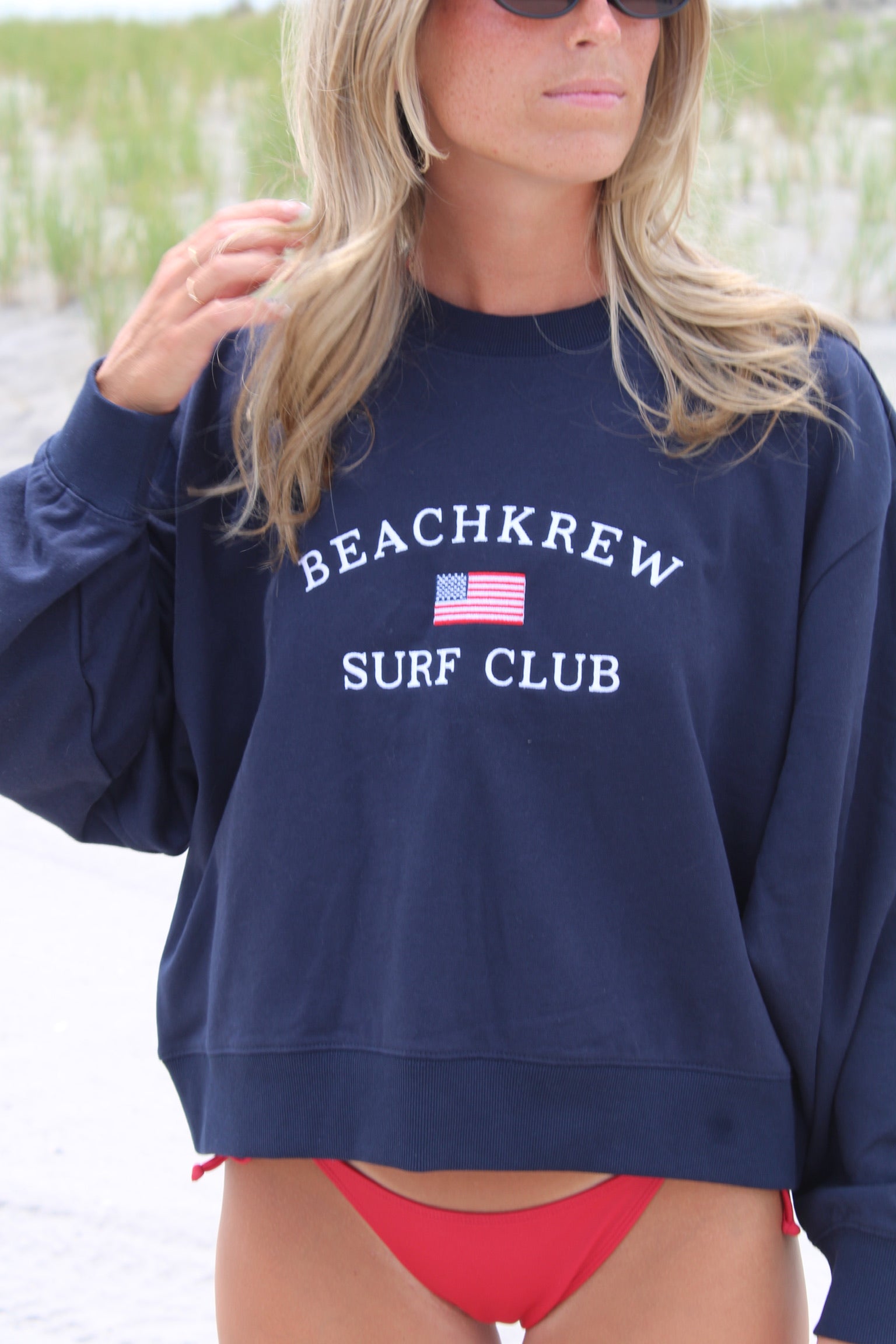 SURF CLUB TERRY CREWNECK - JETTY (L.E.)