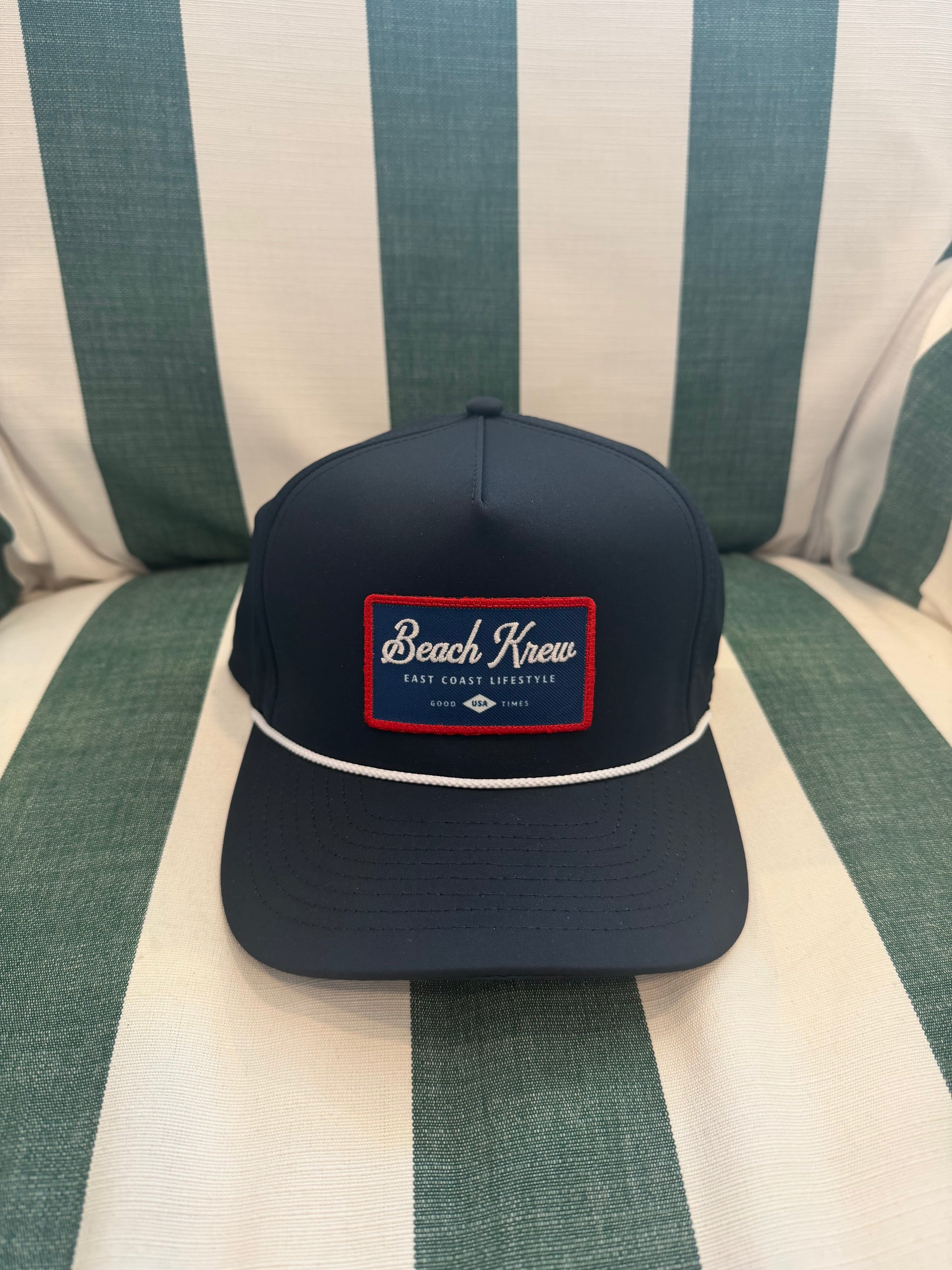 EAST COAST PATCH CADDIE HAT - NAVY