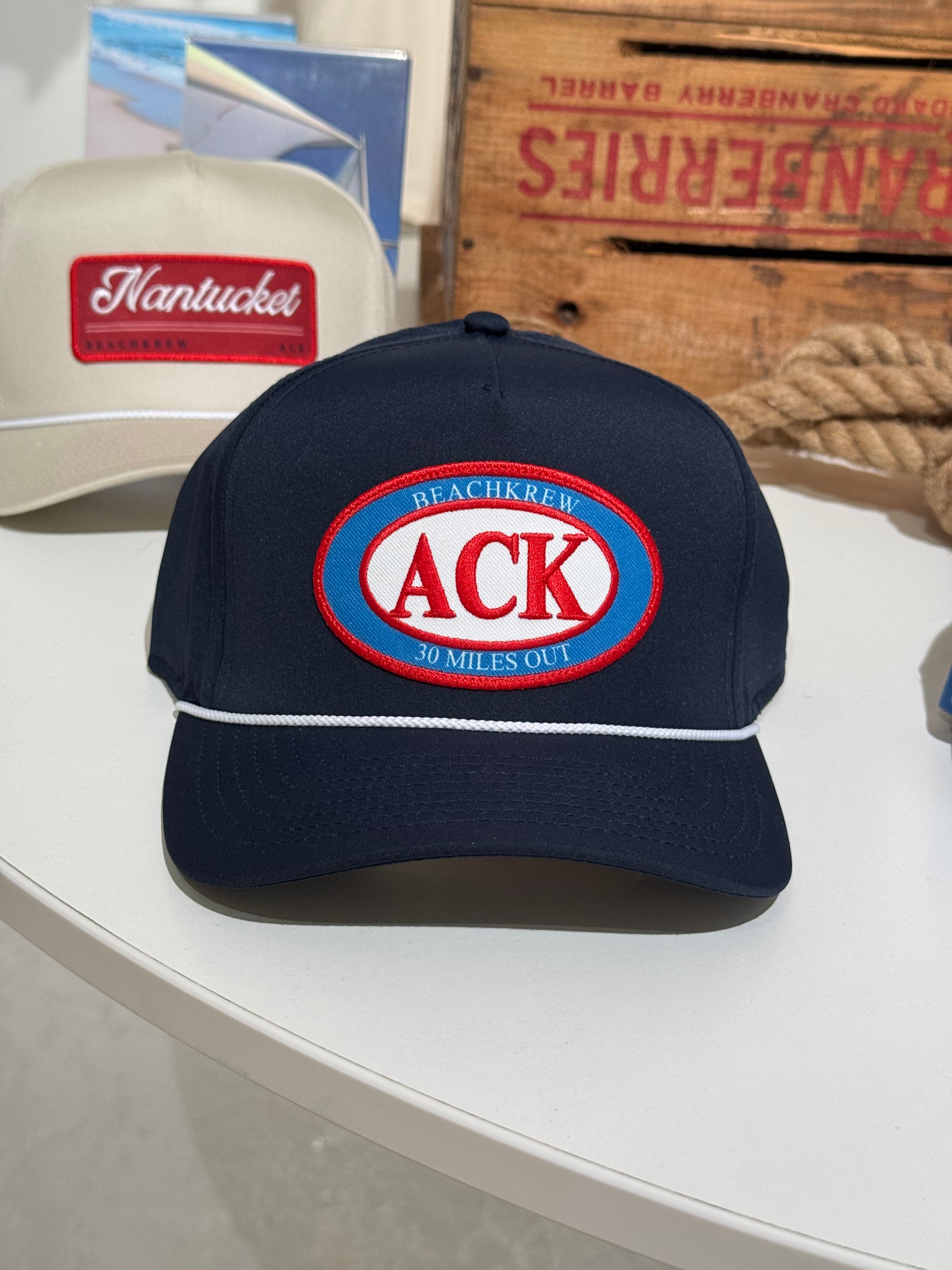 30 MILES OUT PATCH CADDY HAT - NAVY