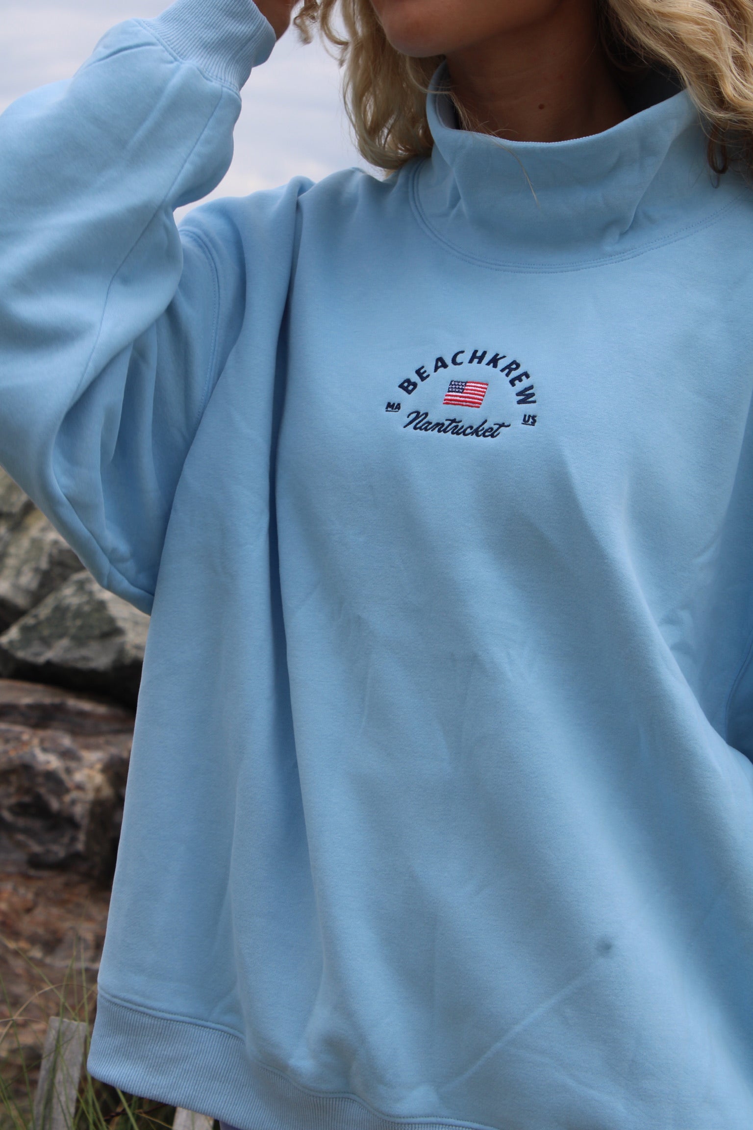 NANTUCKET USA HERITAGE MOCKNECK - SEASIDE