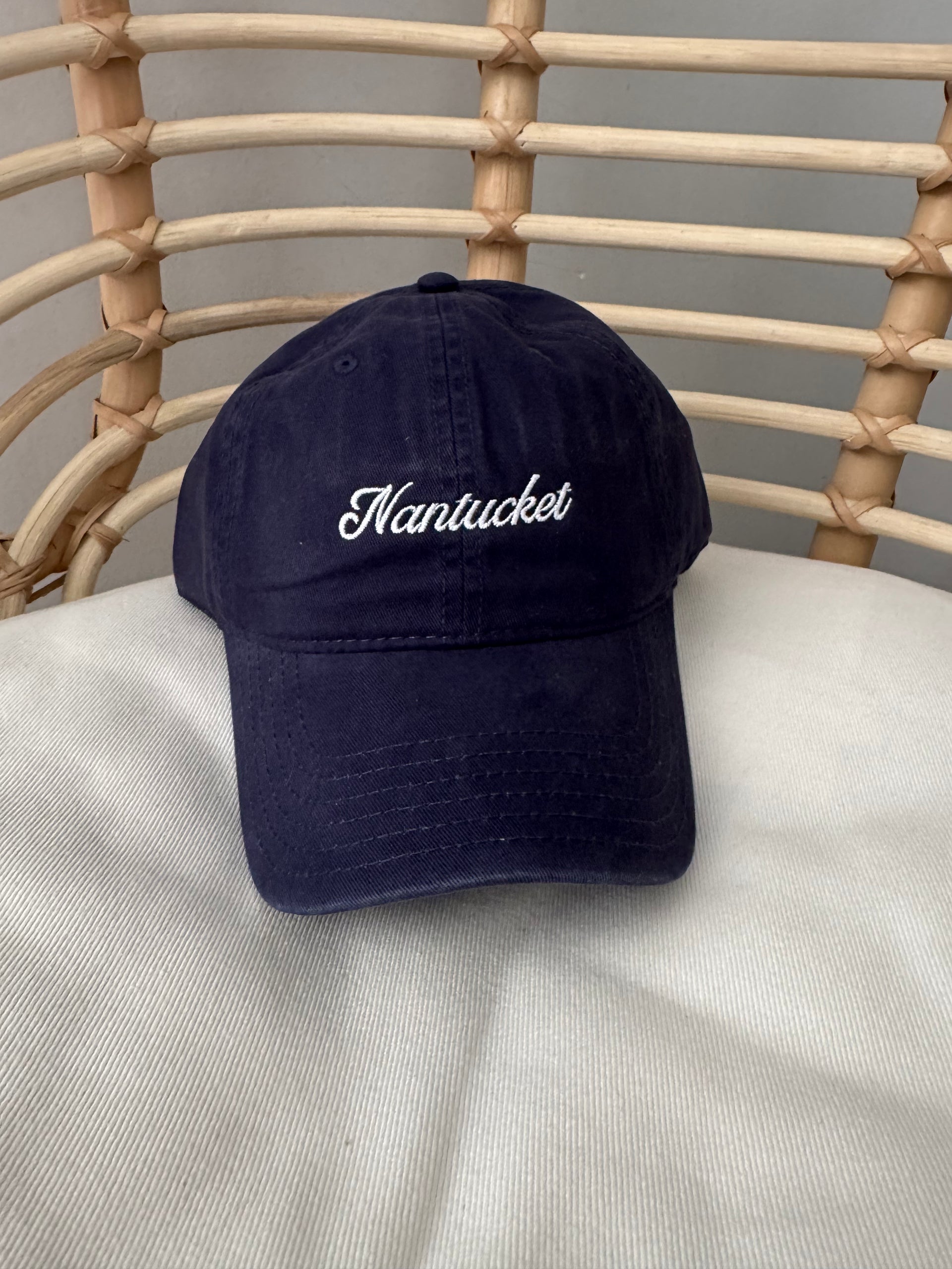 NANTUCKET DAD HAT - NAVY