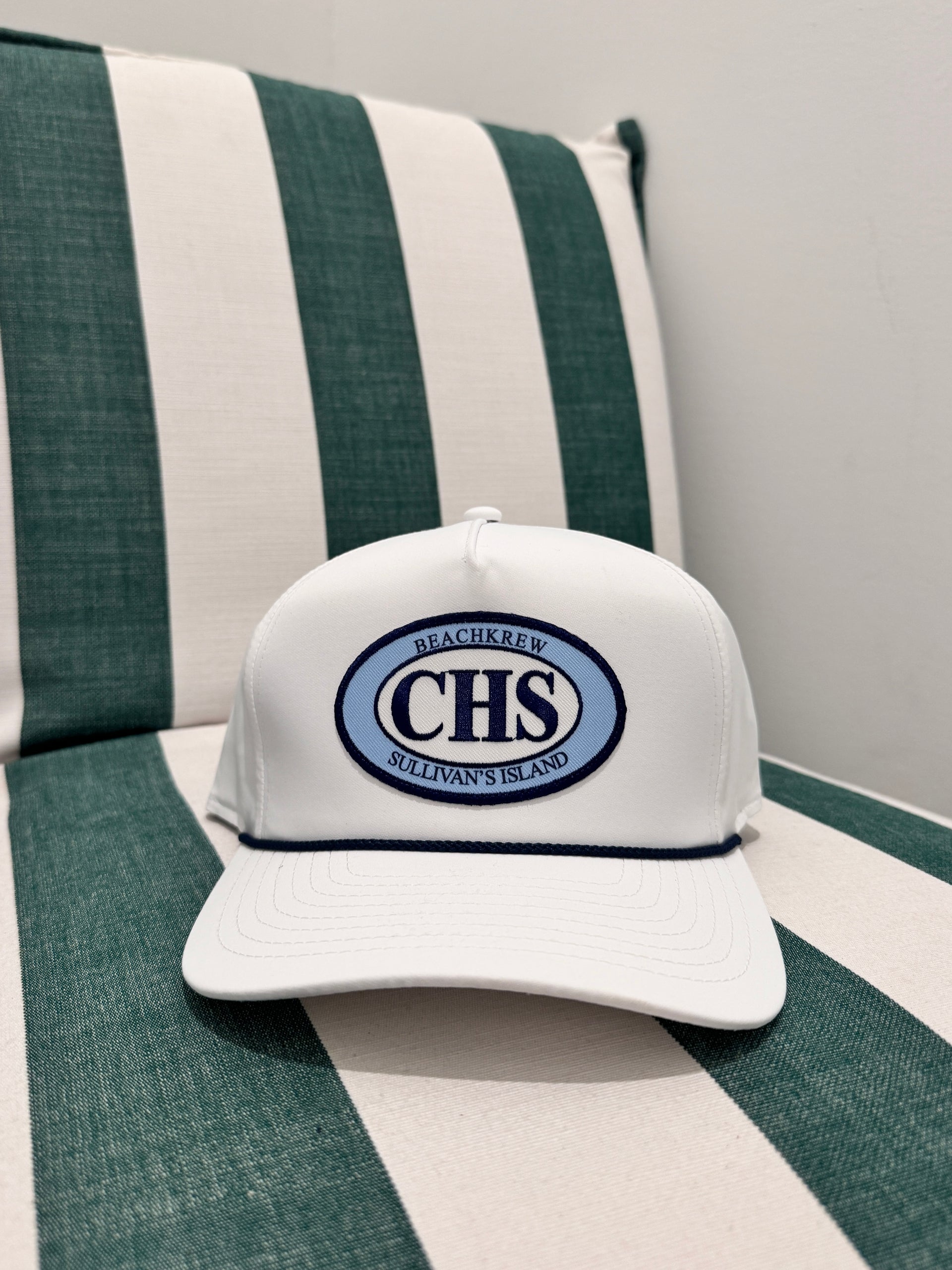 CHS PATCH CADDY HAT - WHITE