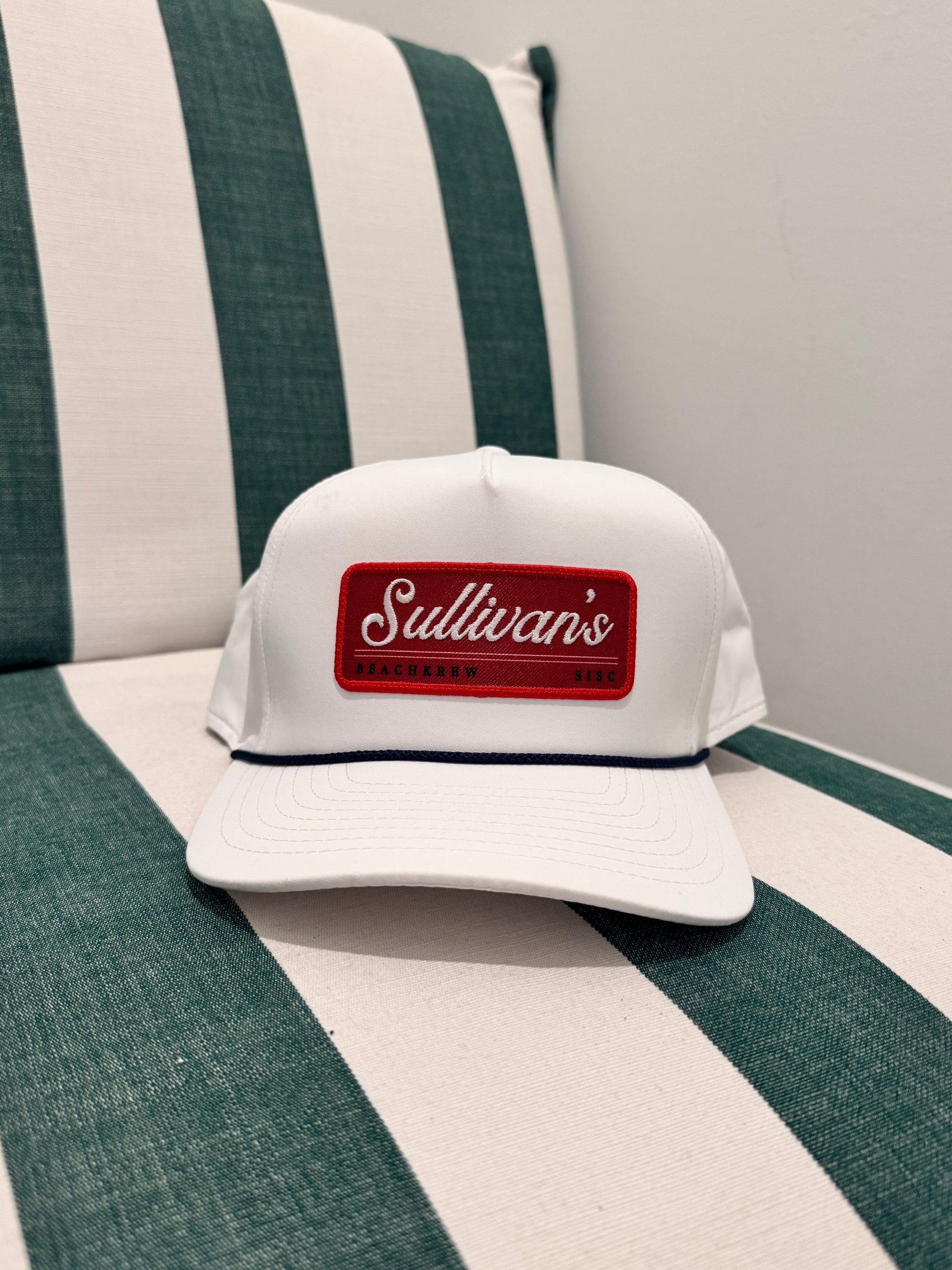 SULLIVAN'S PATCH CADDY HAT - WHITE
