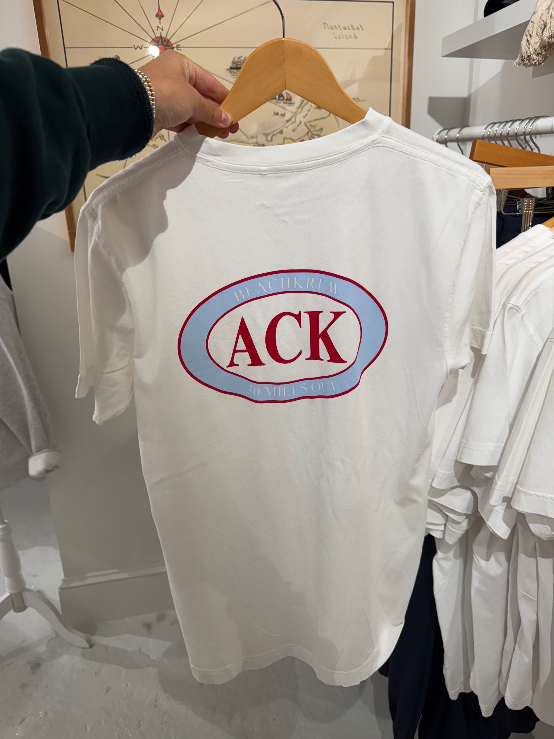 30 MILES OUT TEE - WHITE