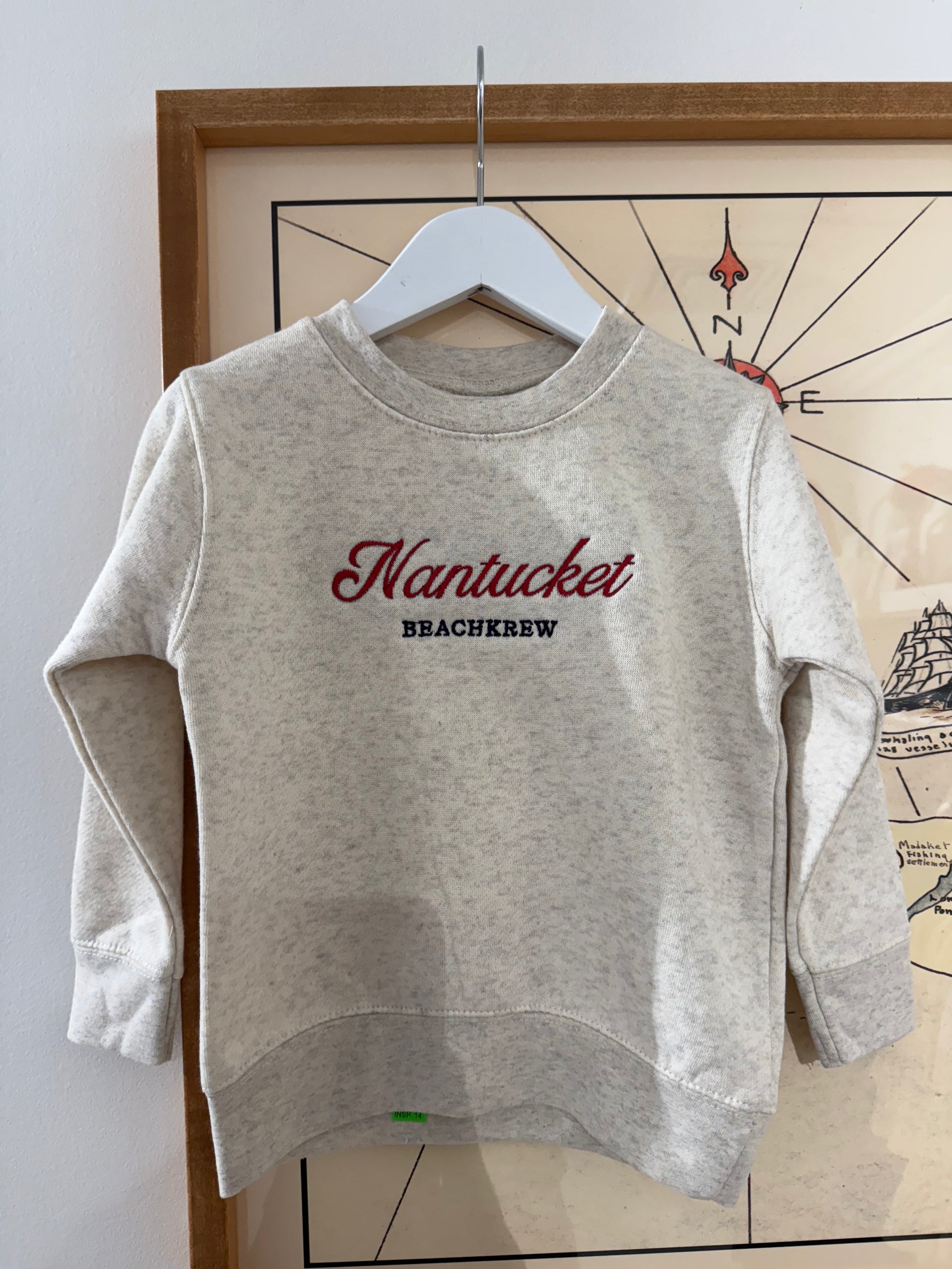 ACK KIDS CREWNECK - HEATHER