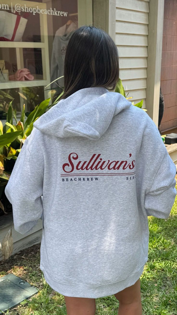 SULLIVAN'S HOODIE - LIGHT GREY